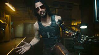 Johnny Silverhand in Cyberpunk 2077